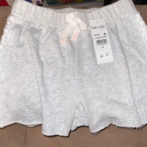 Splendid NWT size 12 Grey Shorts